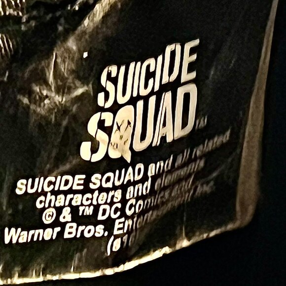 Harley Quinn Checkered Crossbody Bag Red & Blue Design  DC Comics Cosplay bag - Picture 10 of 16